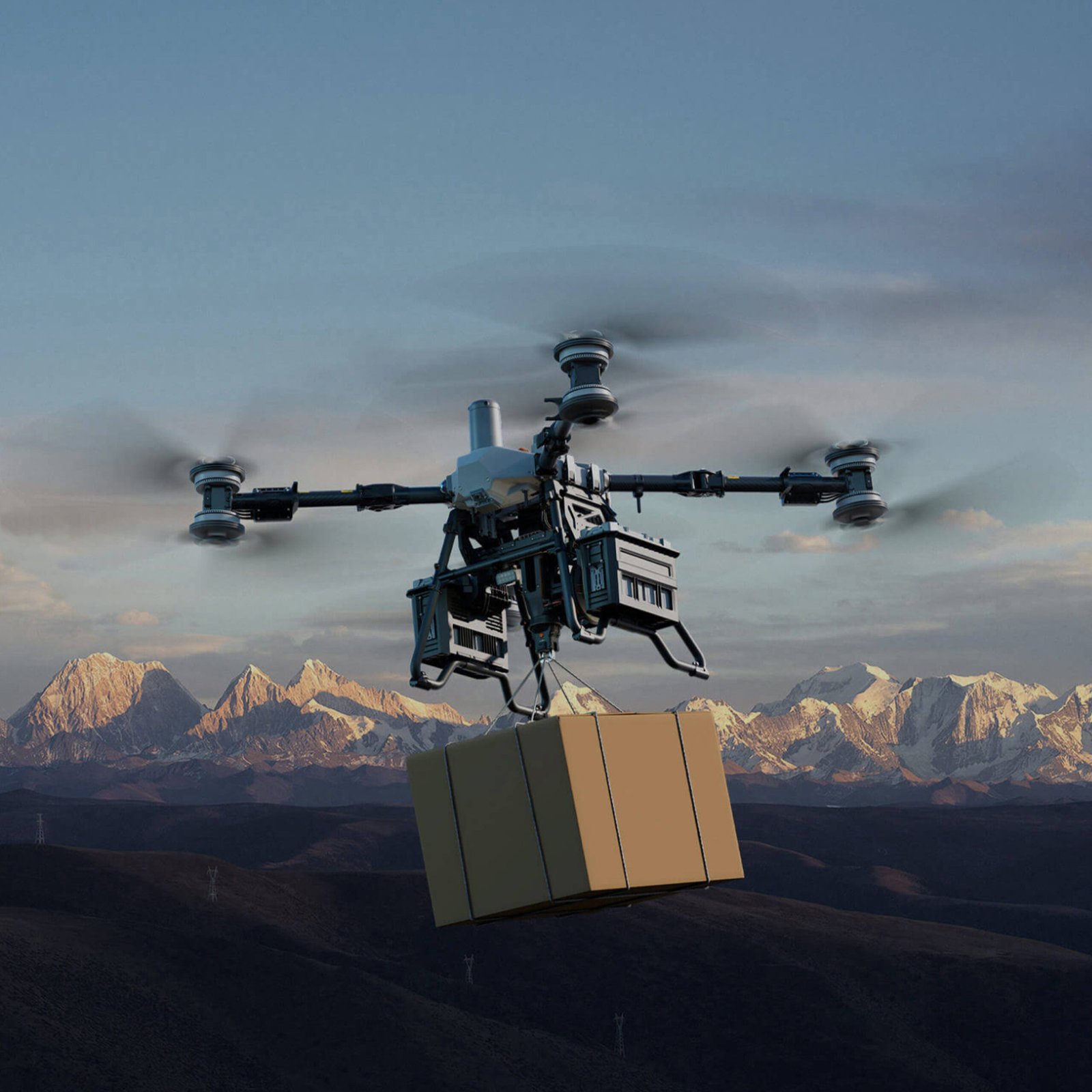 Custom UAV system integration application visual