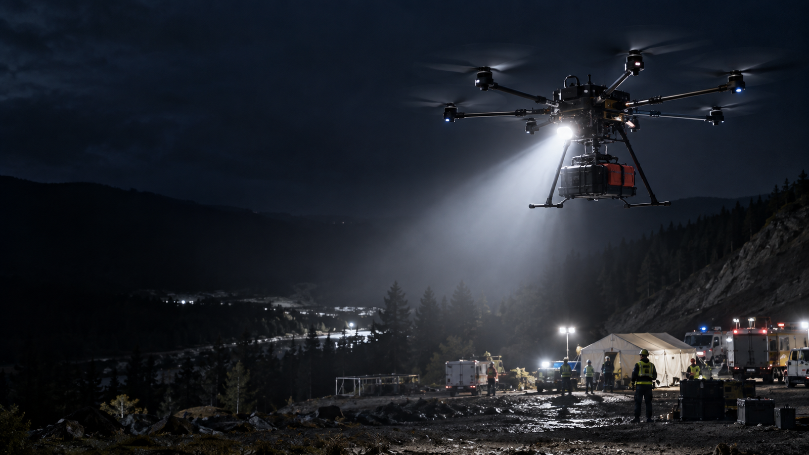 Emergency response UAV system